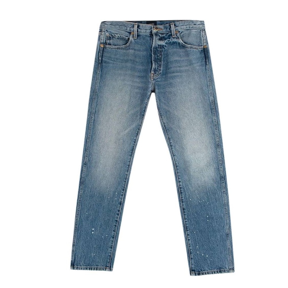 Khaite Kyle Distressed Straight Jeans